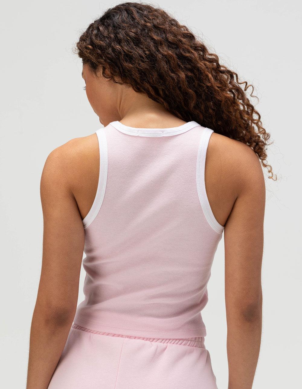 FULL TILT Los Angeles Tennis Club Womens Tank Top - PINK Product Image