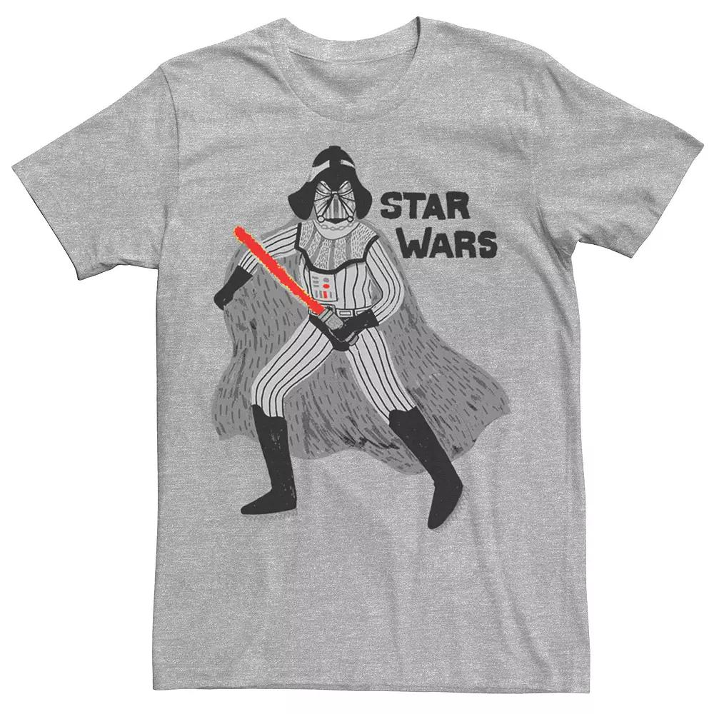 Men's Star Wars Doodle Darth Vader Tee,  Product Image