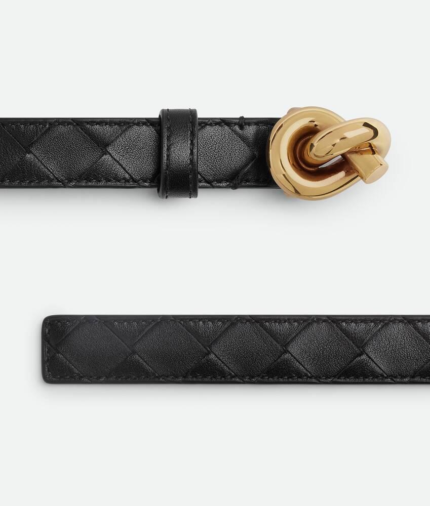 Women's Knot Belt in Black Product Image
