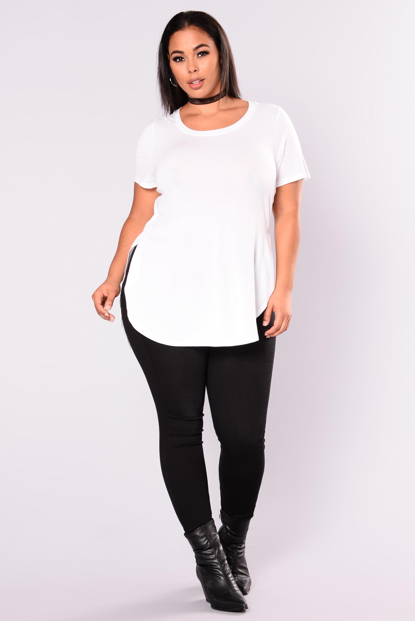 Laid Back Tee - White Product Image