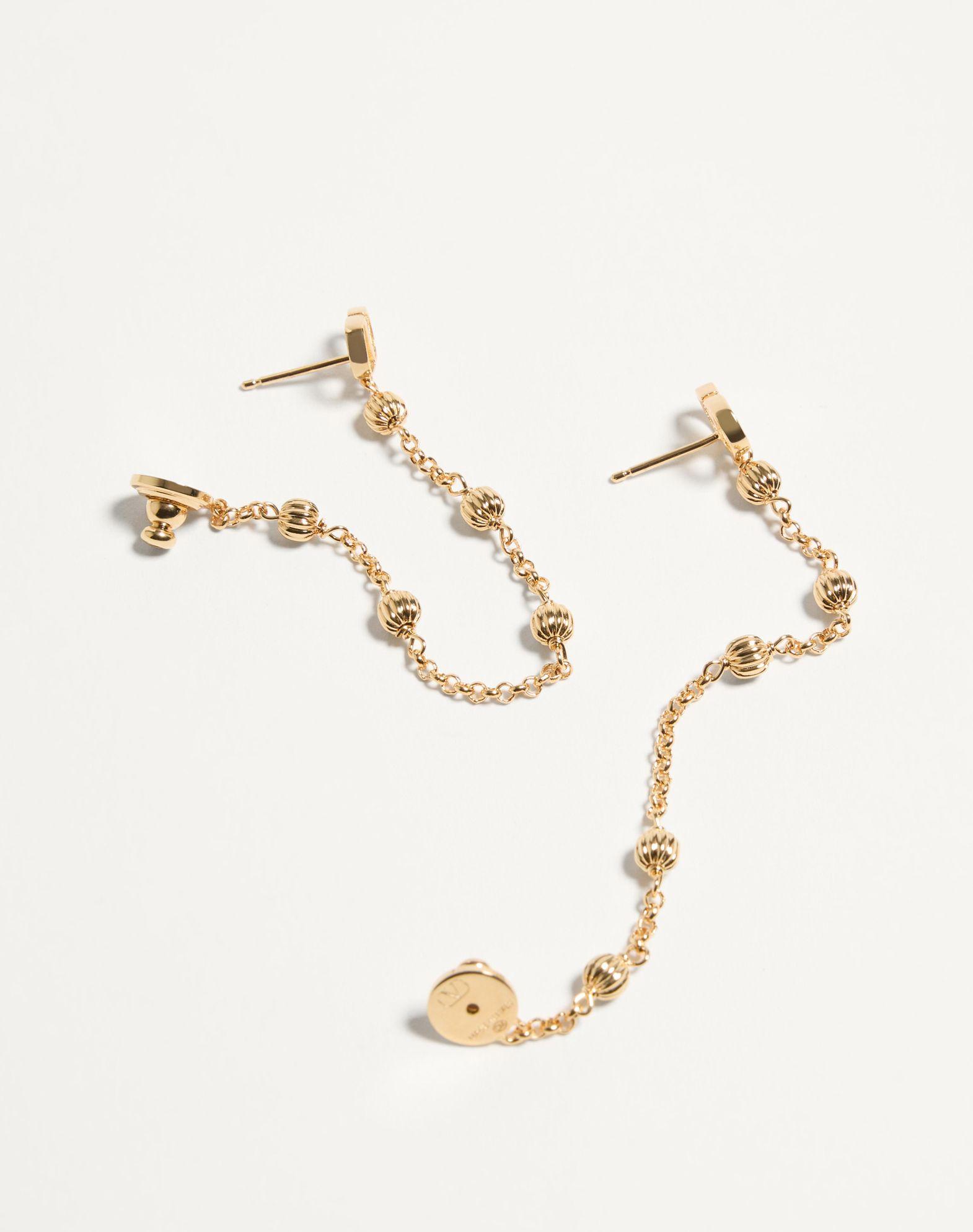 Vlogo Signature Metal Earrings Product Image