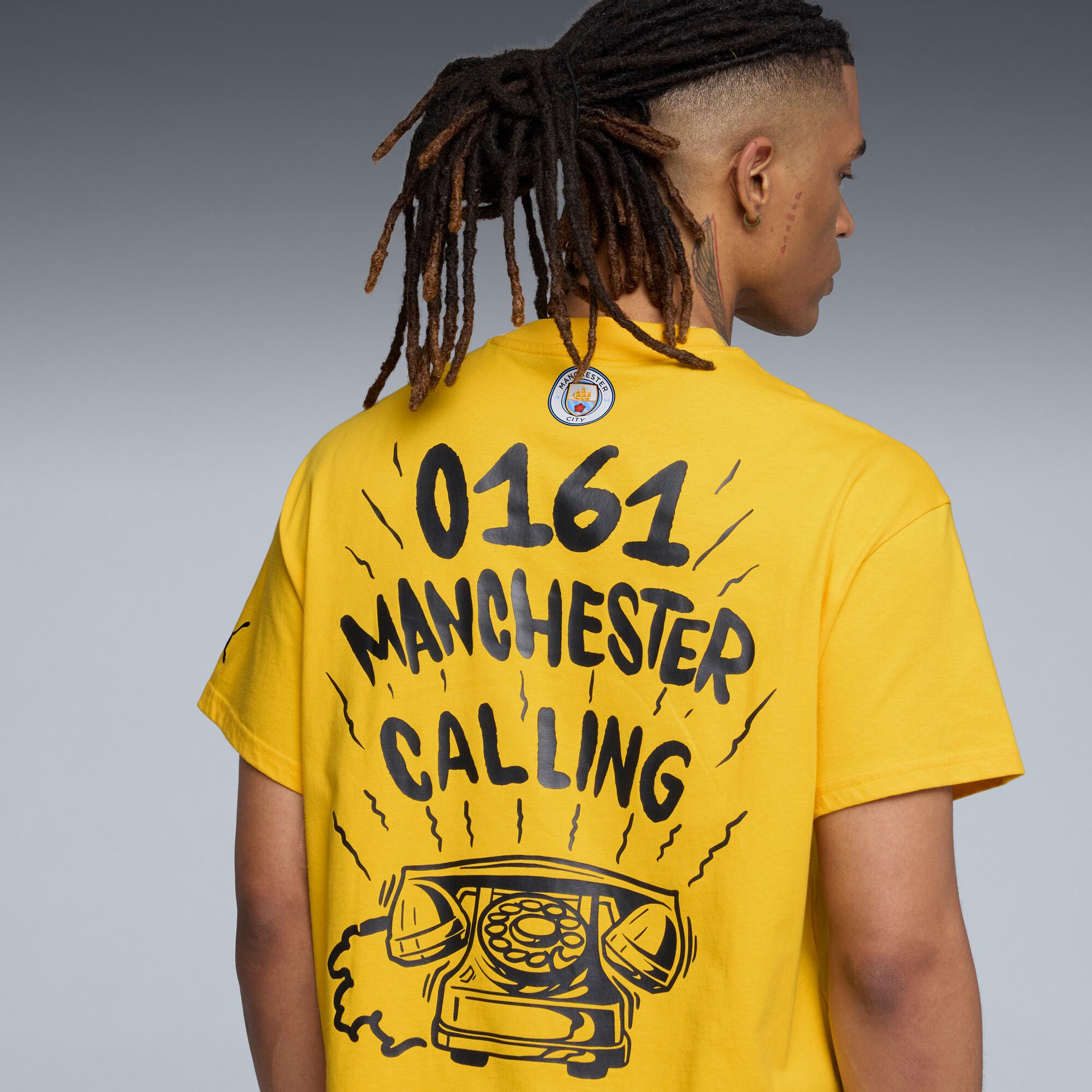 PUMA HOOPS x MANCHESTER CITY Basketball T-Shirt Men Product Image