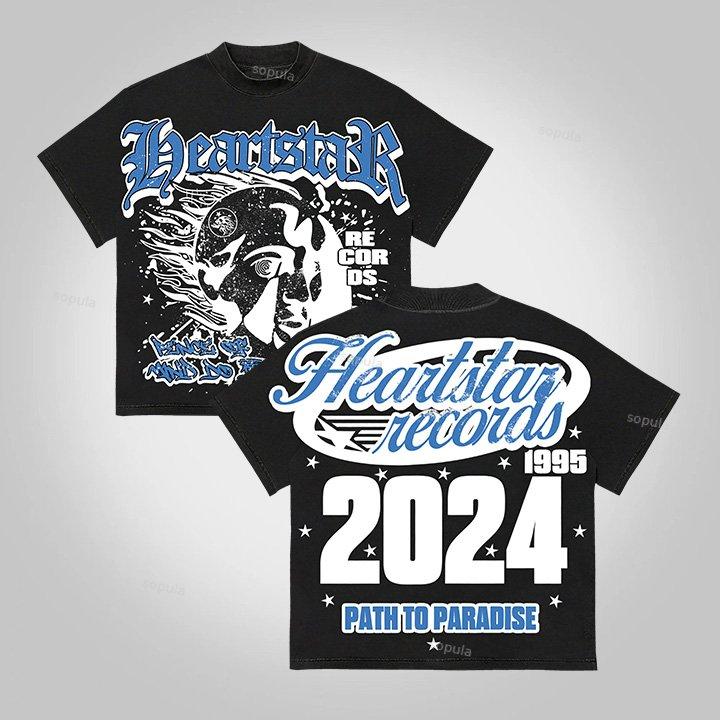 Heartstar Path To Paradise 2024 Vintage Graphic Cotton T-Shirt Product Image