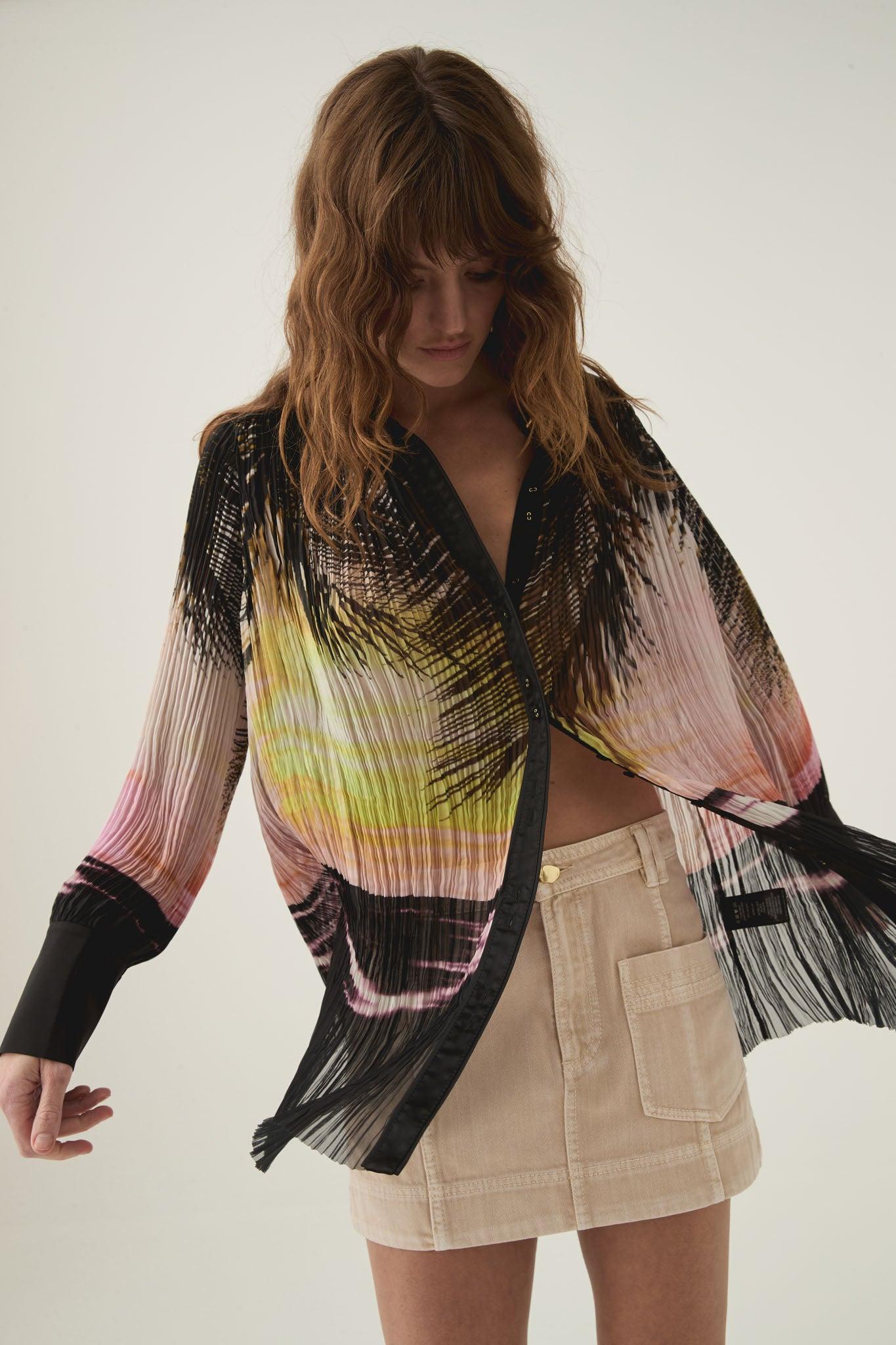 Awaken Relaxed Shirt-LAST LIGHT / 6 Product Image