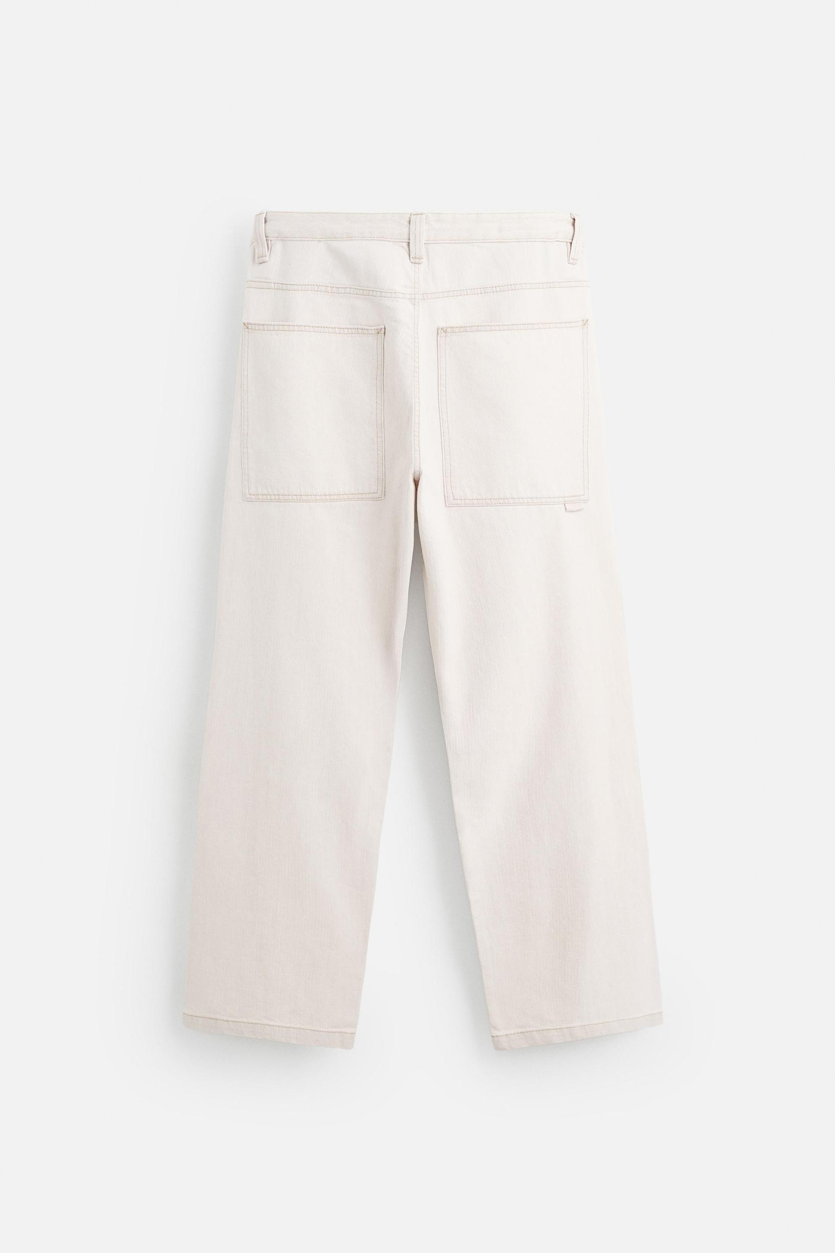 SEAMED BAGGY FIT JEANS Product Image