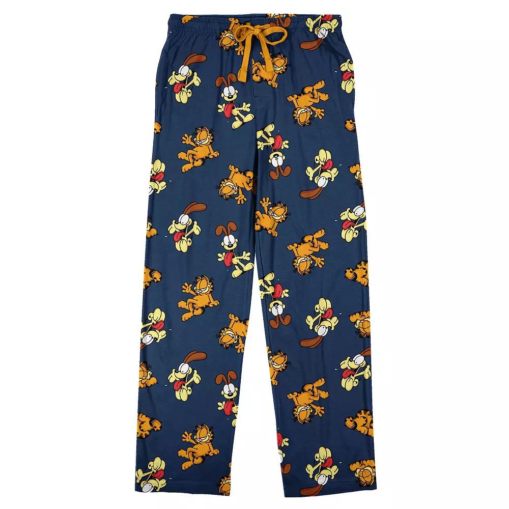 Men's Garfield & Odie Pajama Pants,  Product Image