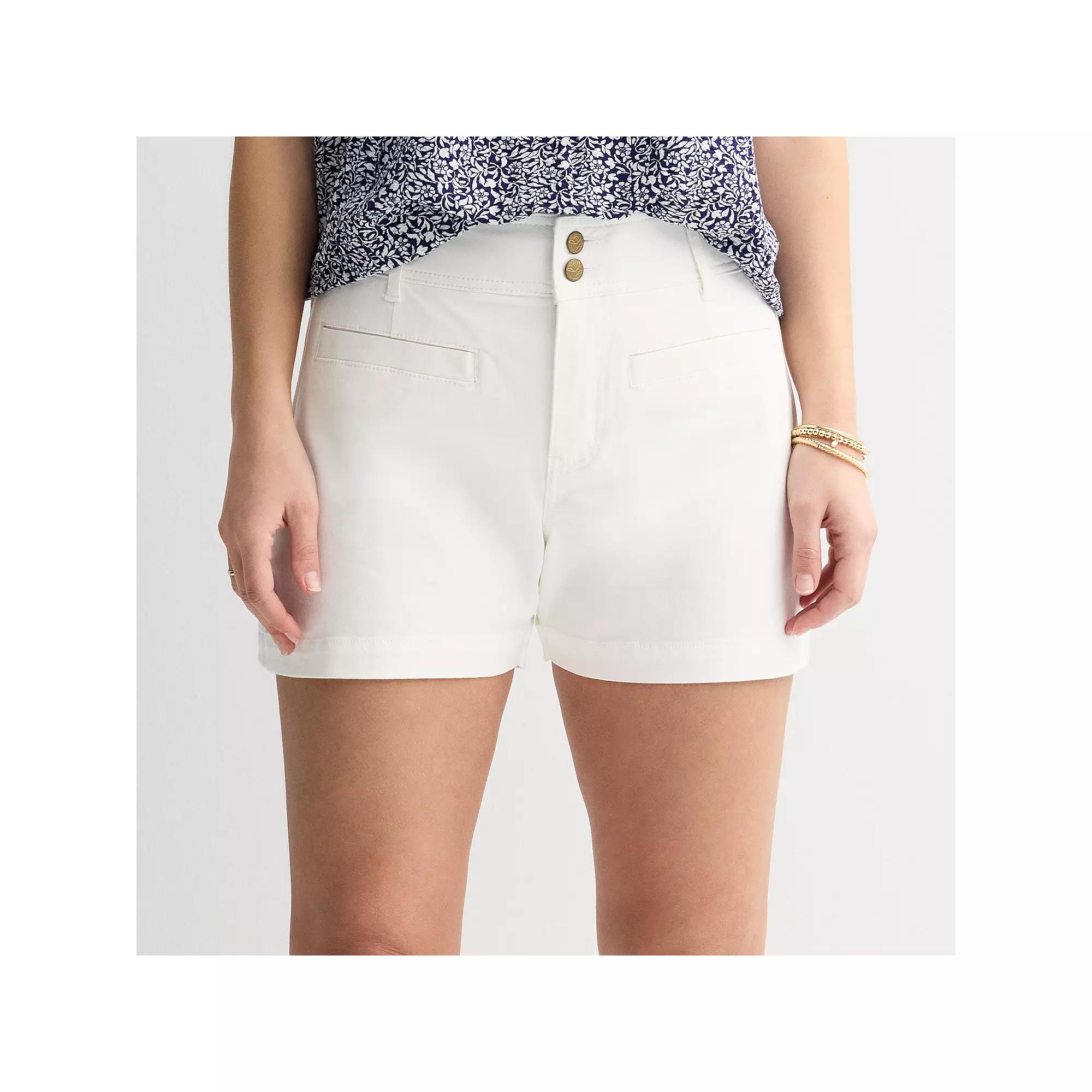 Women's Draper James Welt Pocket Jean Shorts,  Product Image