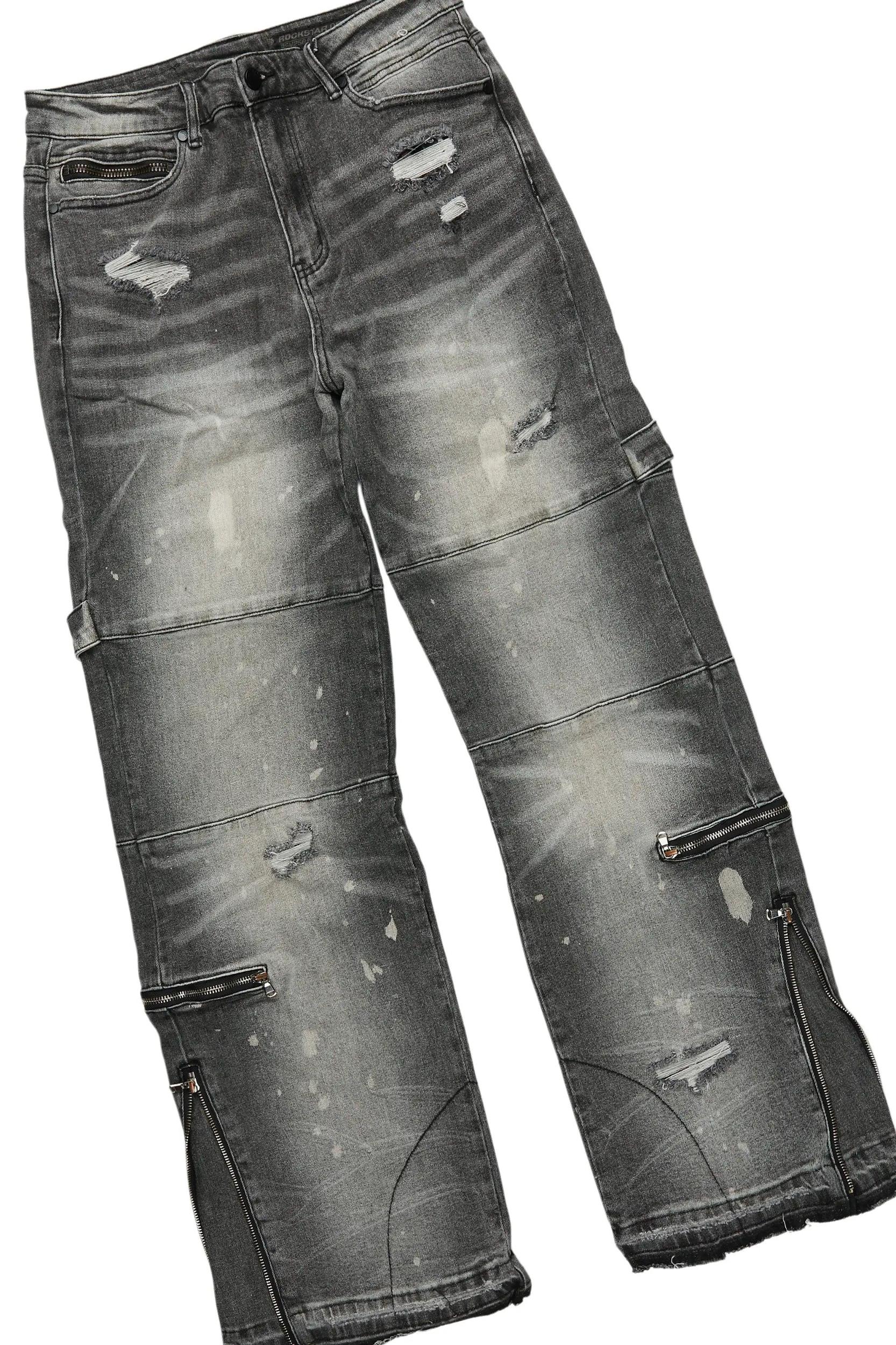 Dayte Nite T-Shirt & Grib Baggy Fit Jean Bundle Male Product Image