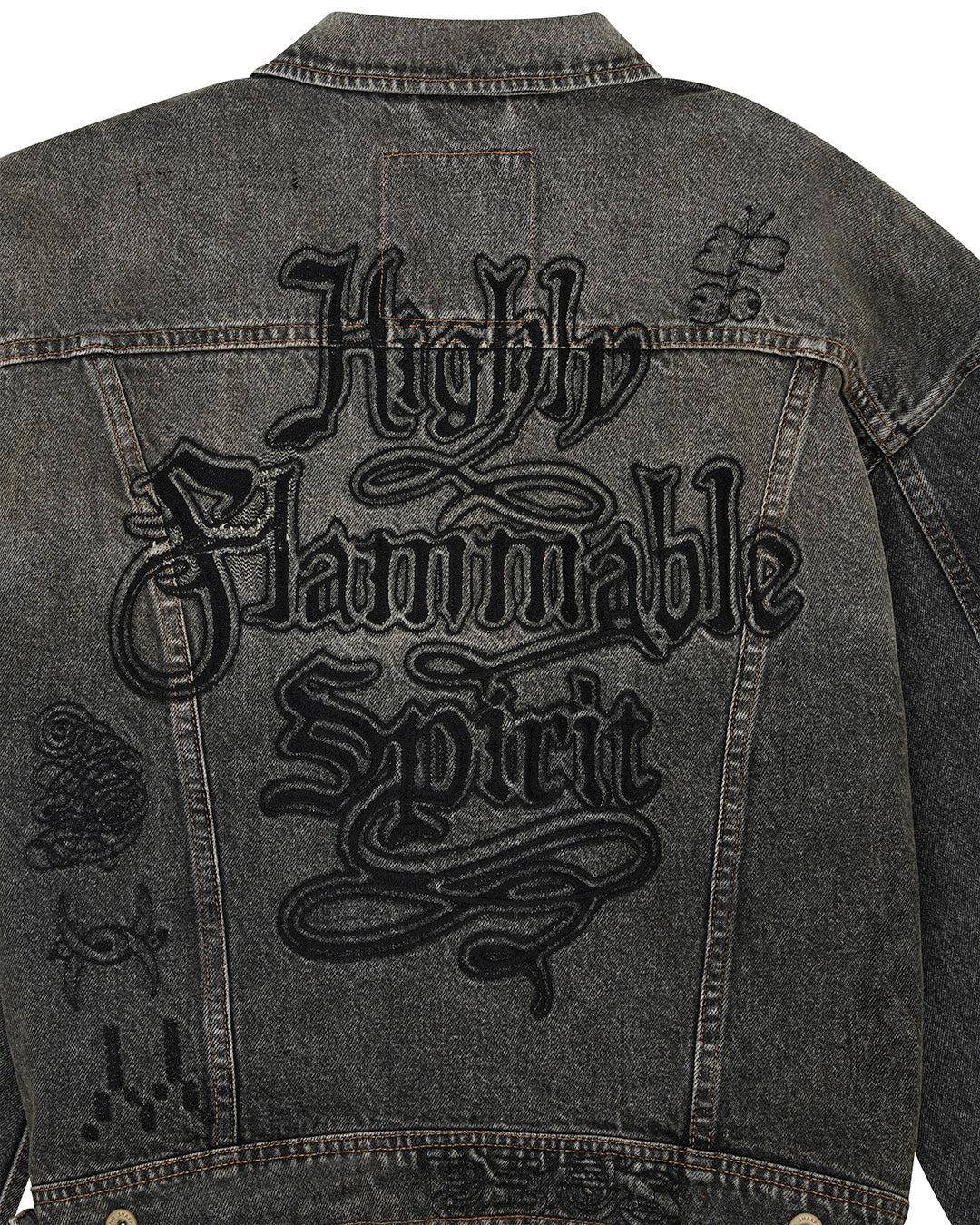 Mephistopheles Noir Jacket - Dirty Anthracite Product Image