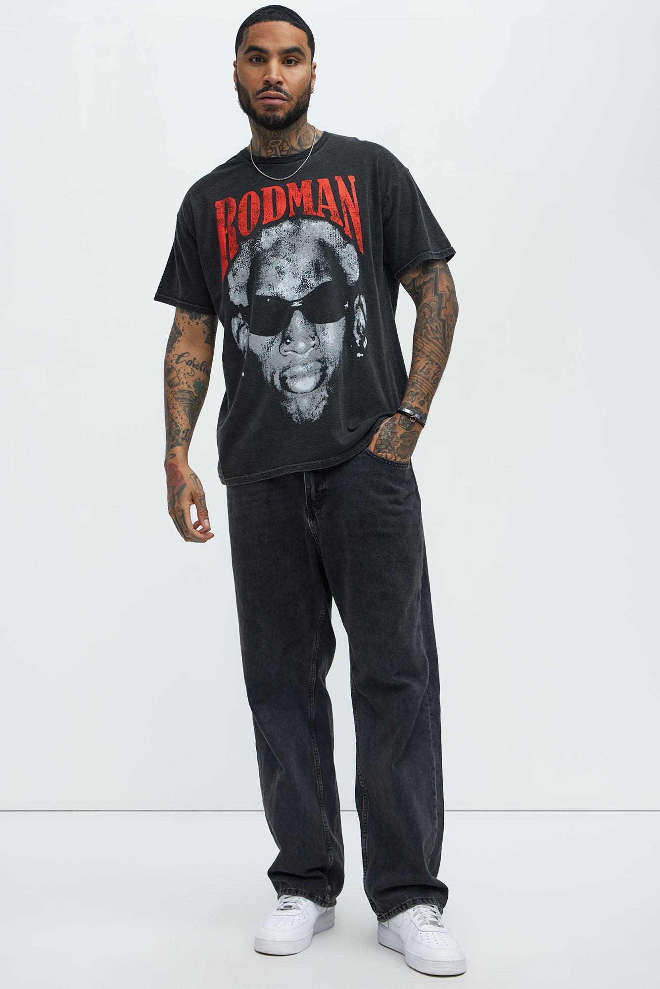 Dennis Rodman Short Sleeve Tee - Black Product Image