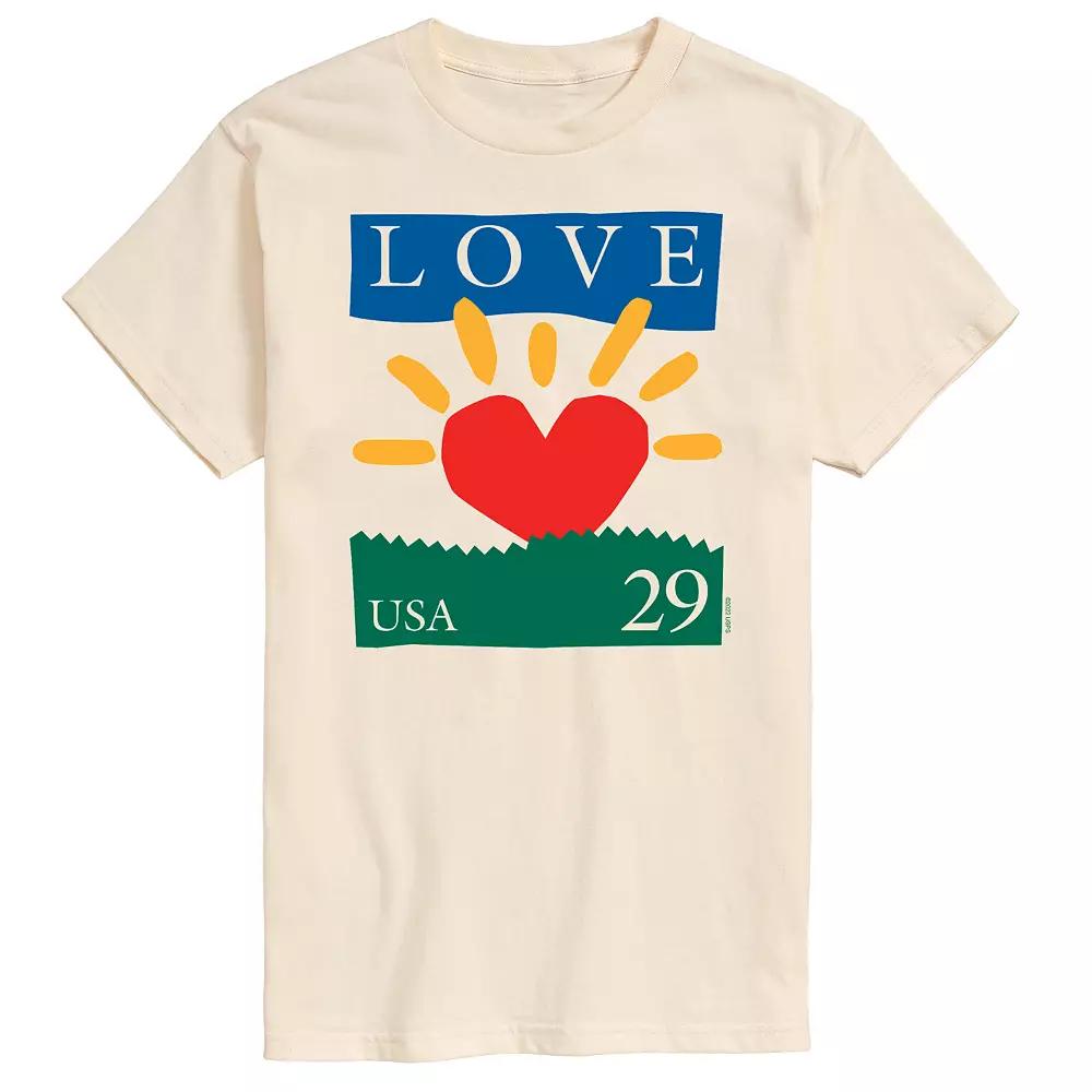 Men's USPS Love 29 Stamp Tee,  Product Image