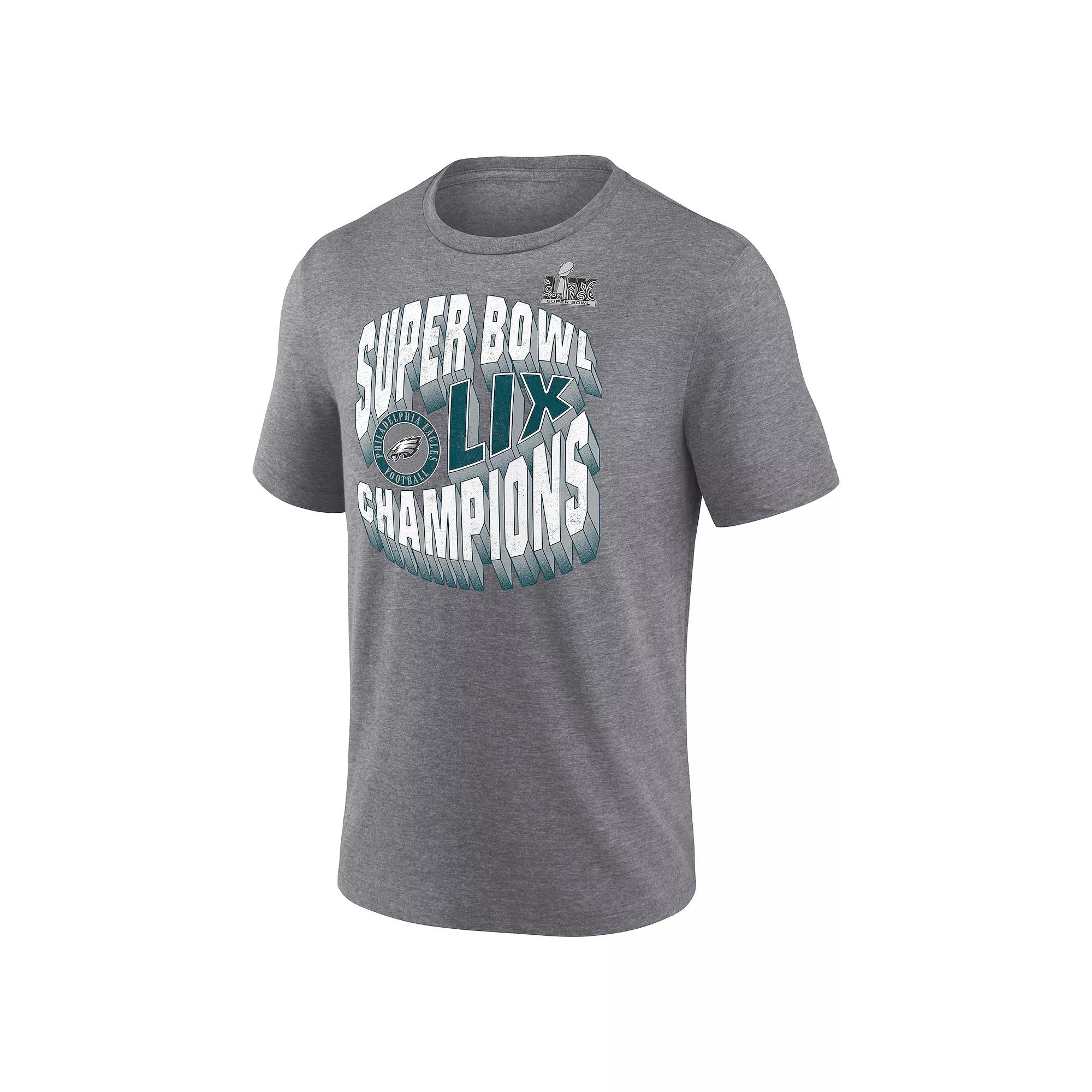 Men's Fanatics Philadelphia Eagles Super Bowl LIX Champions Historic Win Tee,  Product Image
