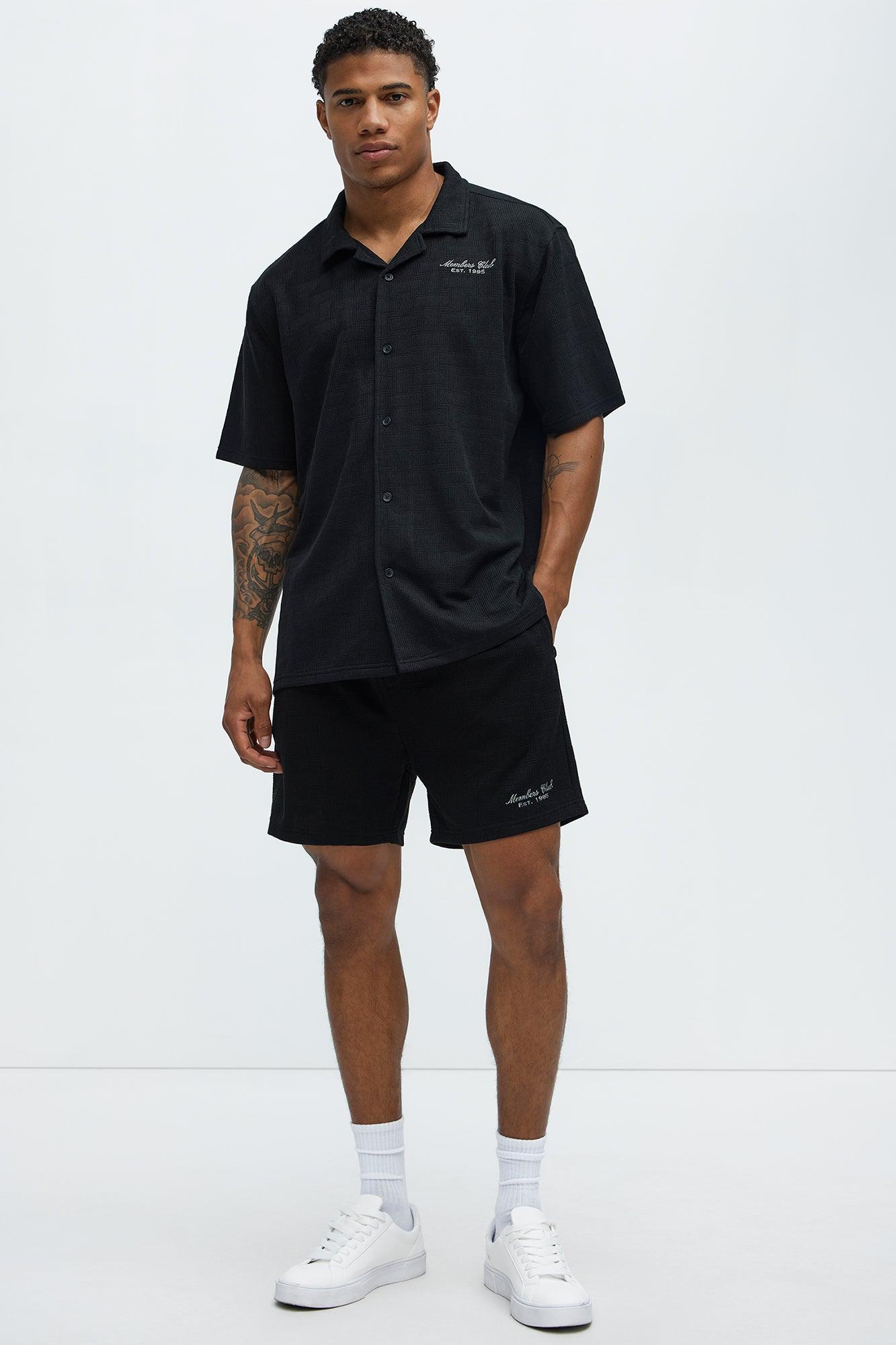 Vintage Relaxed Shorts - Black Product Image