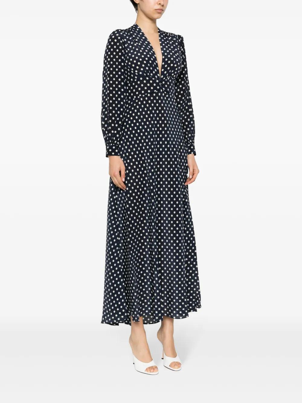 Emory polka dot maxi dress Product Image