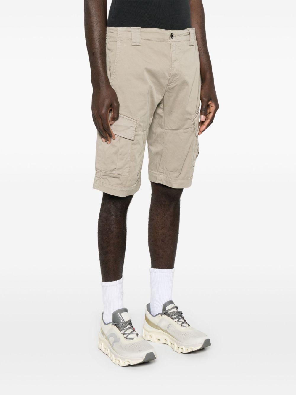 satin cargo shorts Product Image