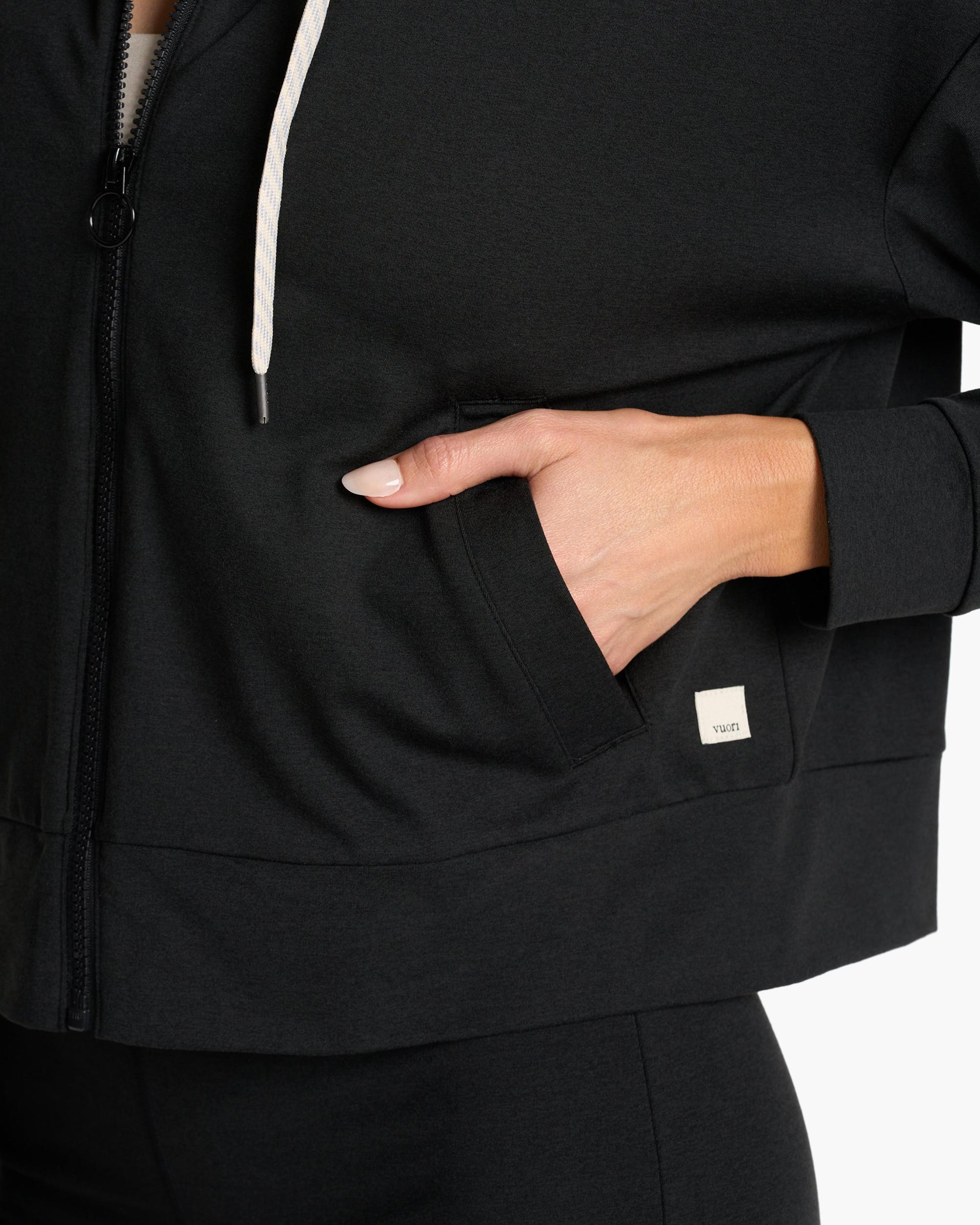 Granite Cropped Hoodie Product Image