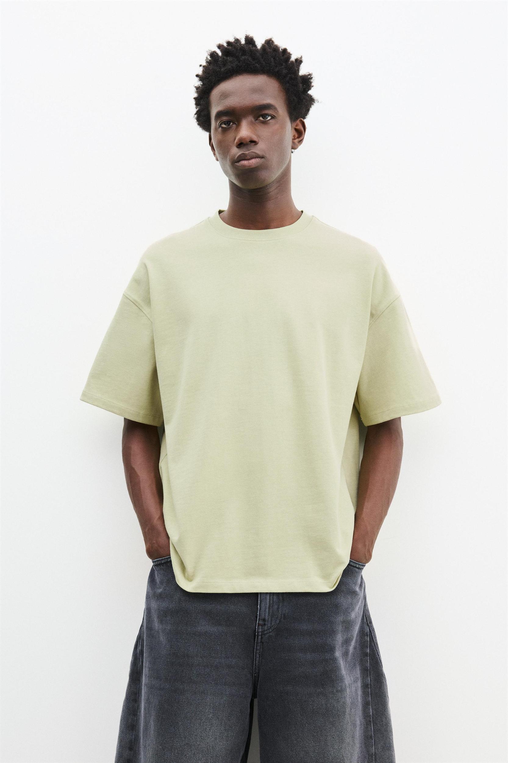 Boxy fit short sleeve T-shirt Product Image