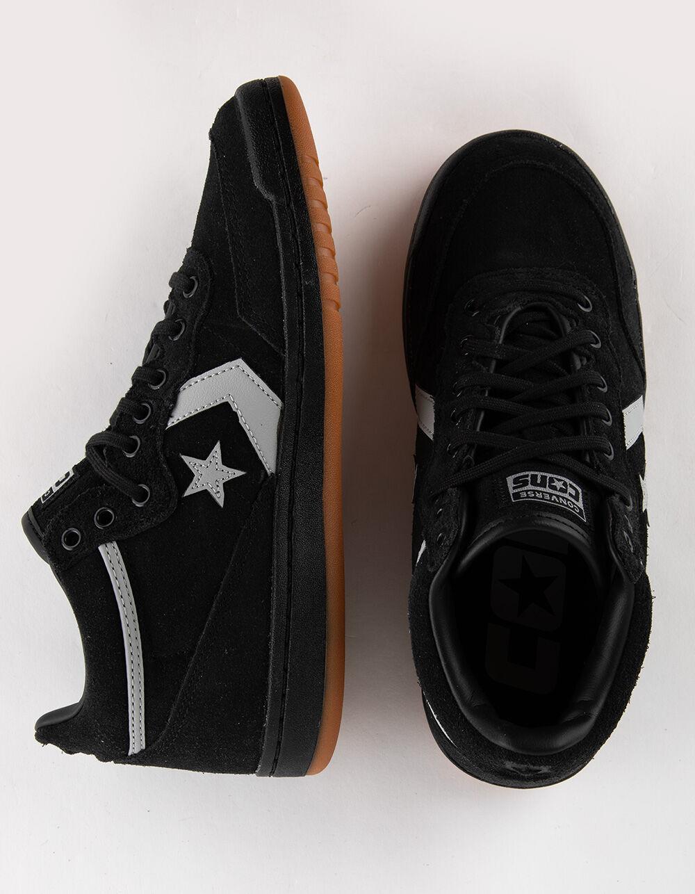 CONVERSE Fastbreak Pro Mid Skate Shoes - BLACK/GRAY Product Image