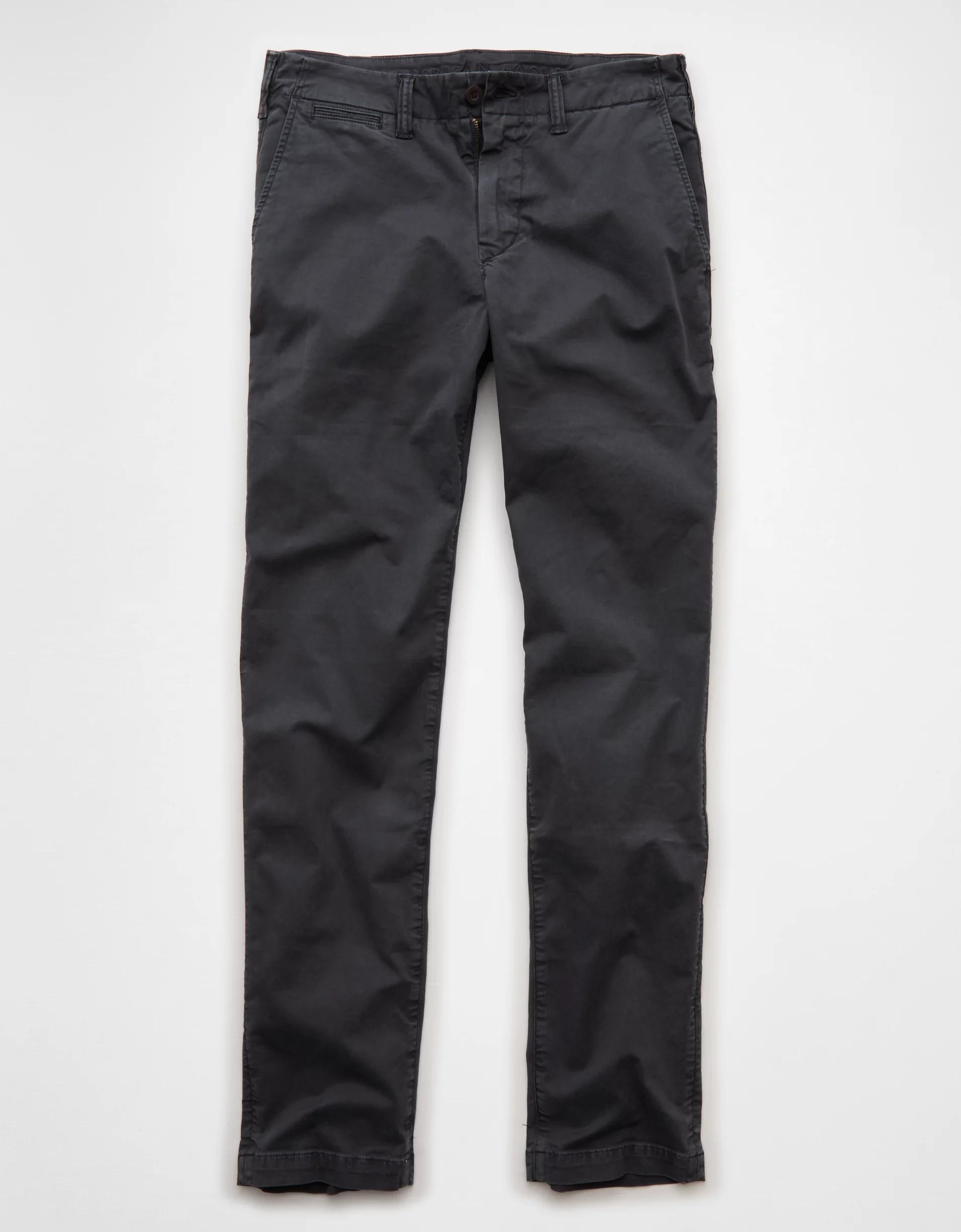 AE Flex Original Straight Lived-In Khaki Pant Product Image