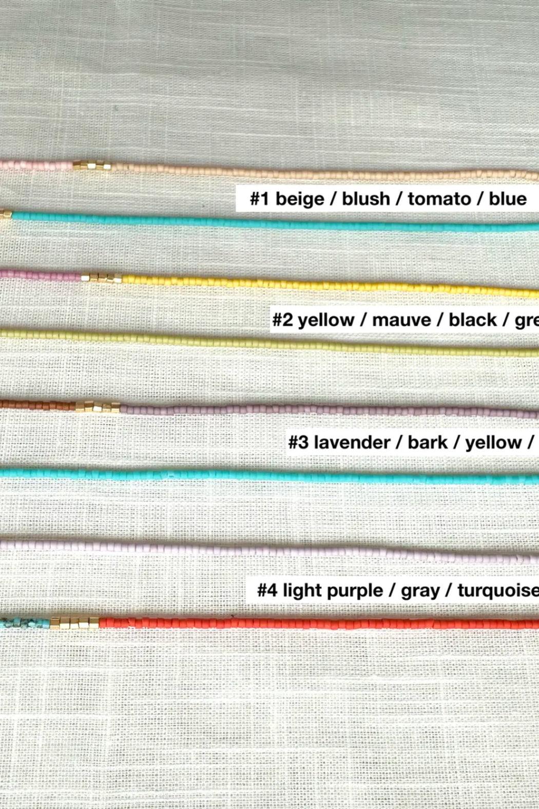 Cassis Beaded Necklace Product Image