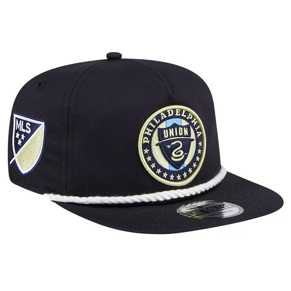 Men's New Era Navy Philadelphia Union The Golfer Kickoff Collection Adjustable Hat, Uni Blue Product Image