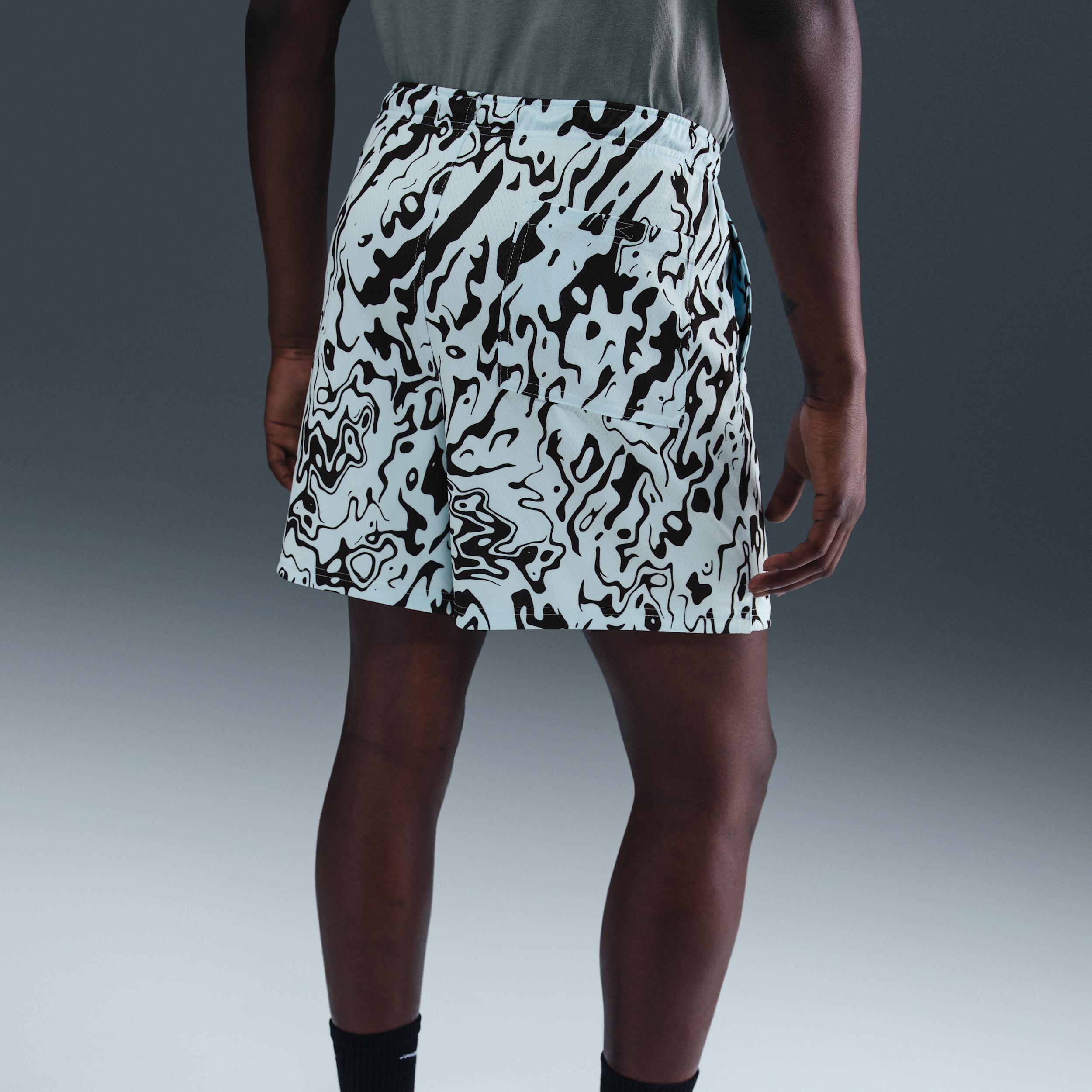 Mens Nike Sportswear Club Printed Mesh Shorts Product Image