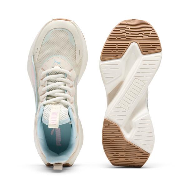 PUMA SOFTRIDE Sway Women's Running Shoes in Alpine Snow/Turquoise Surf/Whisper Of Pink Product Image