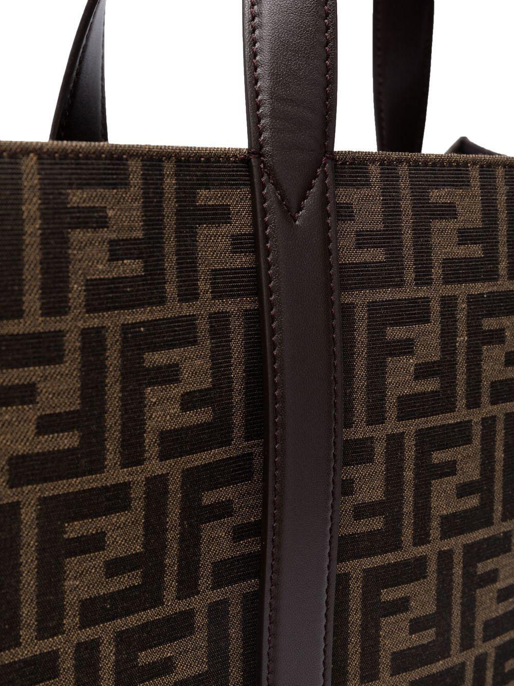 FF jacquard-motif tote bag Product Image