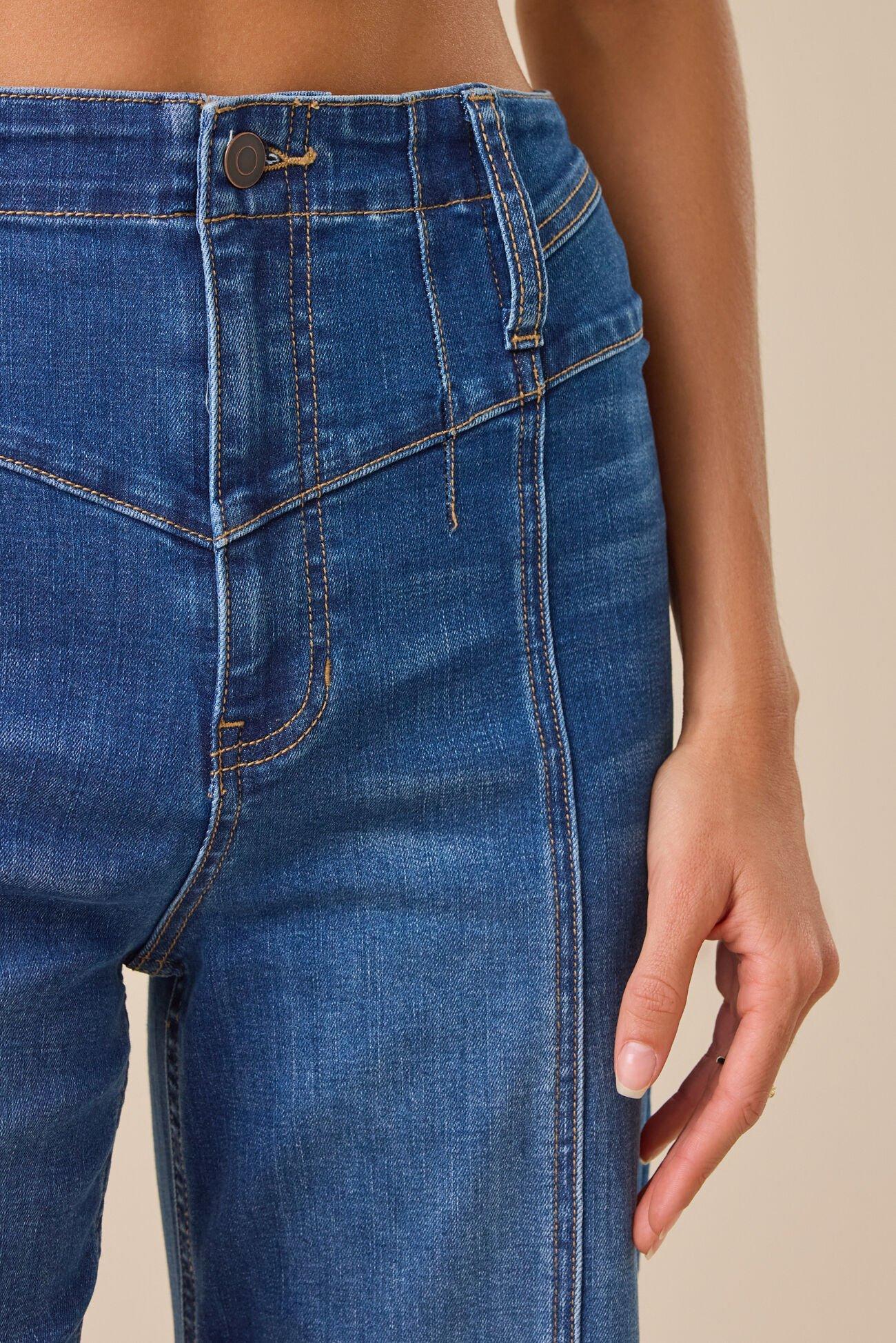 Katherine High Rise Seam Jean Product Image