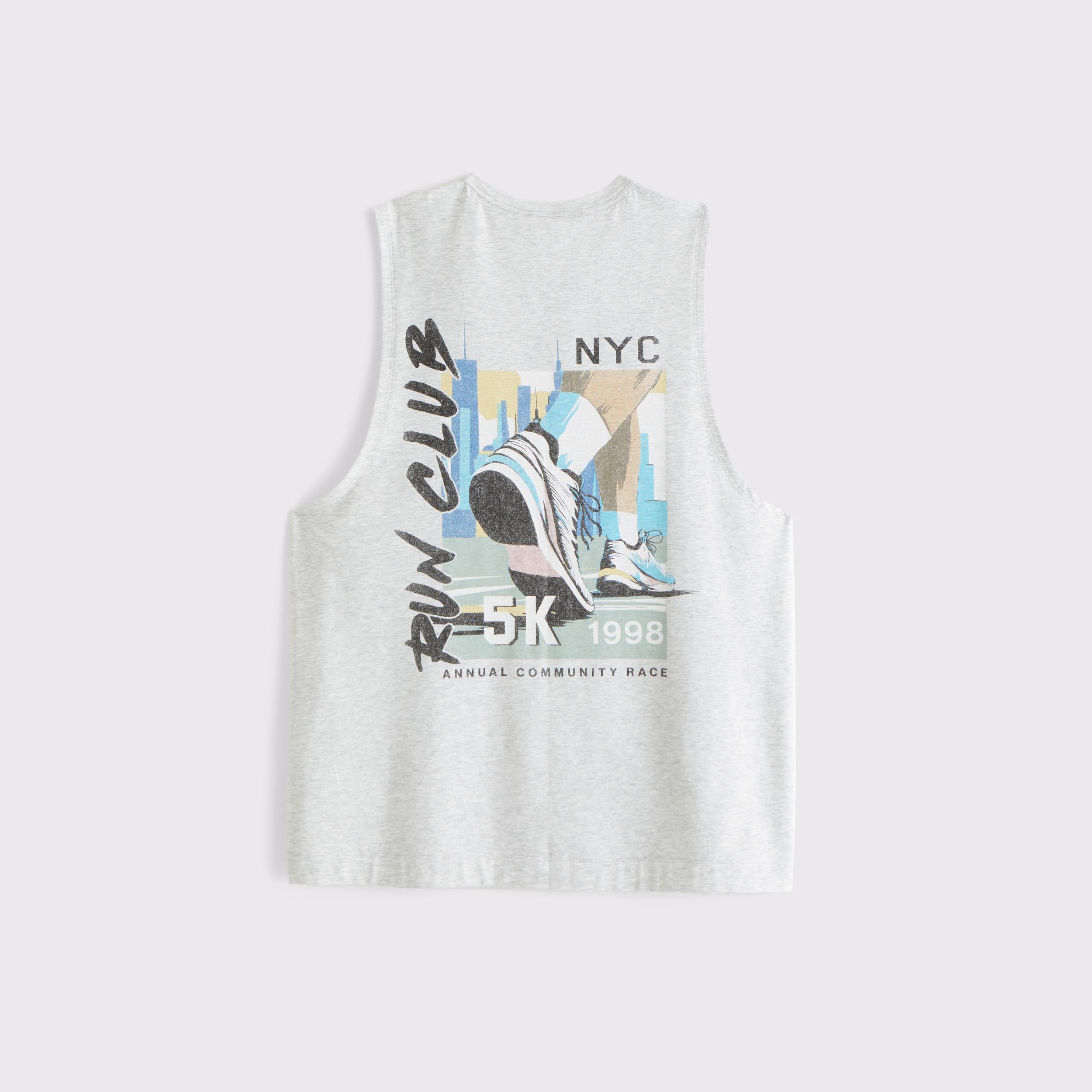YPB Active Cotton-Blend Graphic Tank Product Image