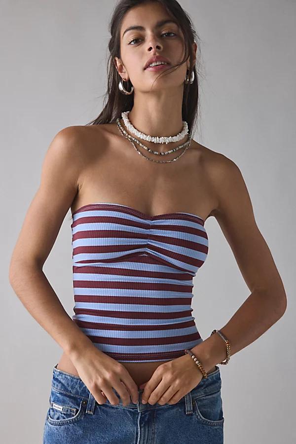 BDG Carla Sweetheart Neckline Ribbed Knit Tube Top Womens at Urban Outfitters Product Image