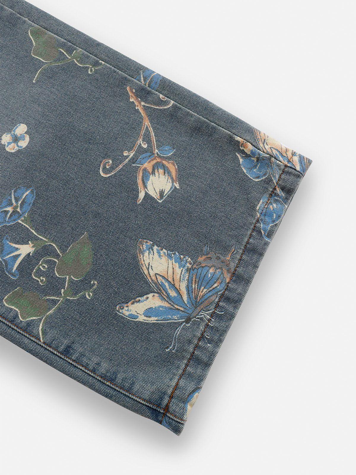 Aelfric Eden Floral Baggy Jeans Product Image