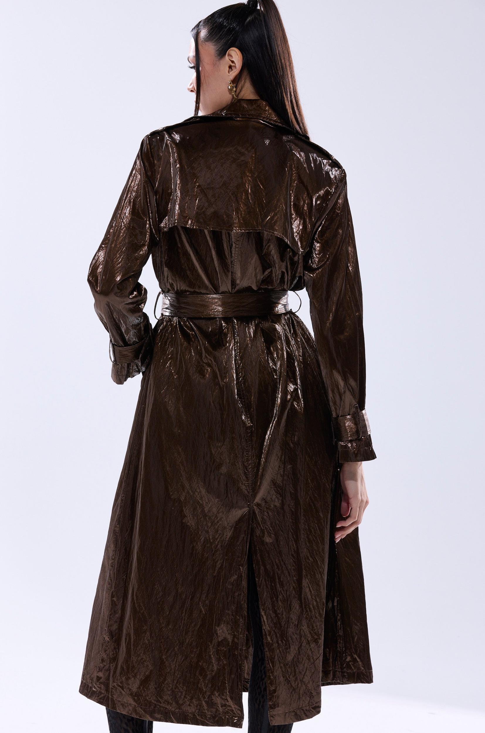 WORK OF ART METALLIC TRENCH Product Image