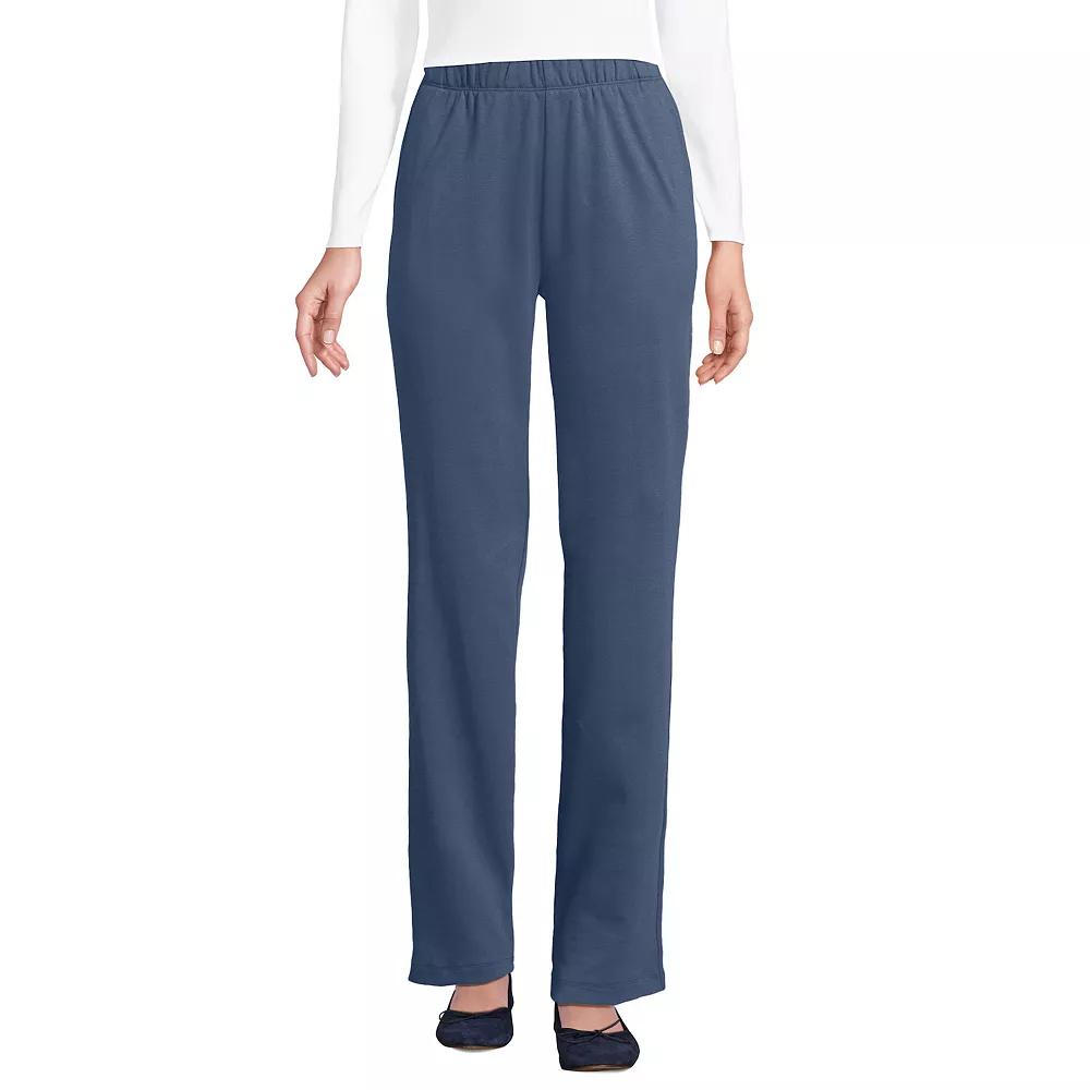 Women's Lands' End Sport Knit High Waist Pants,  Product Image