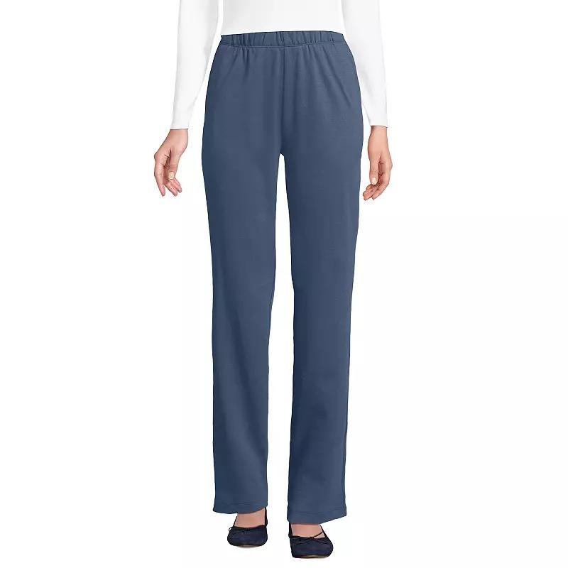 Women's Lands' End Sport Knit High Waist Pants,  Product Image