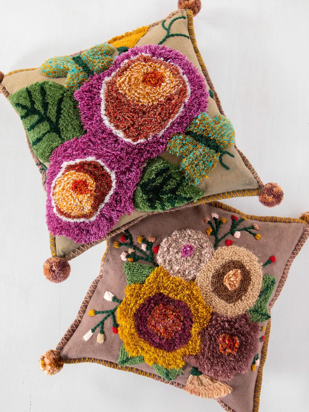 Tufted Pom Pom Pillow Product Image