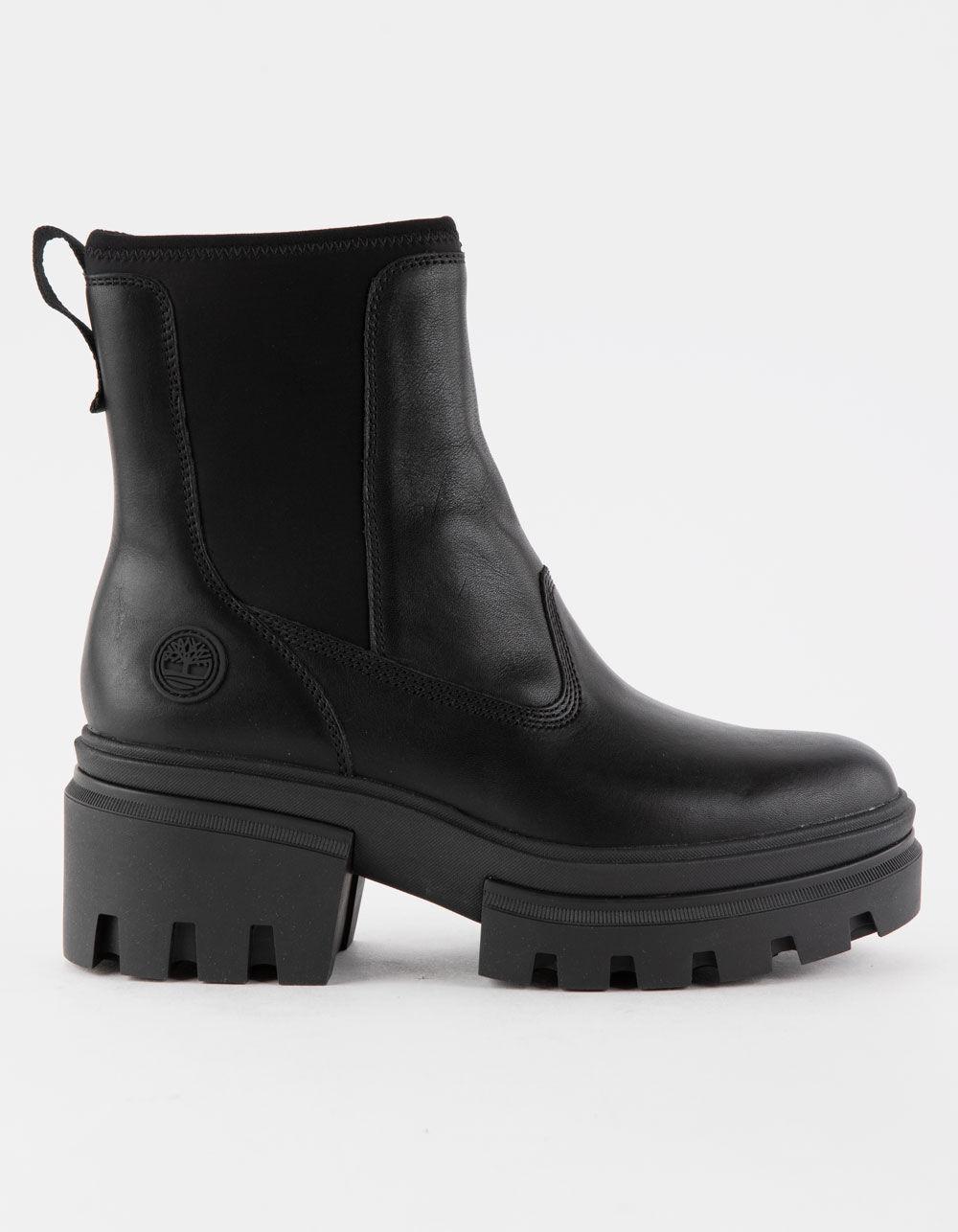 TIMBERLAND Everleigh Chelsea Womens Boots - BLACK Product Image