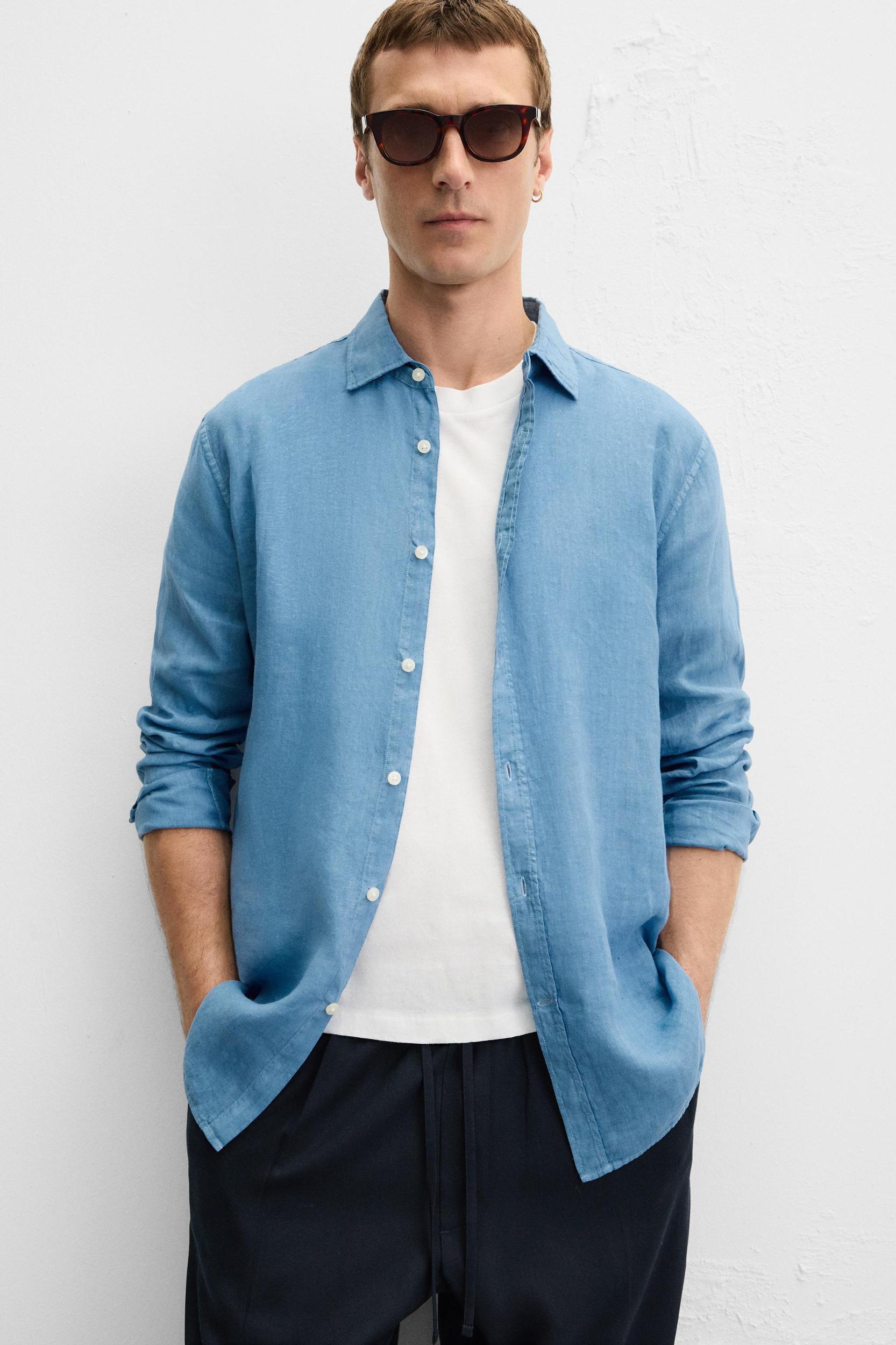 100% LINEN SHIRT Product Image