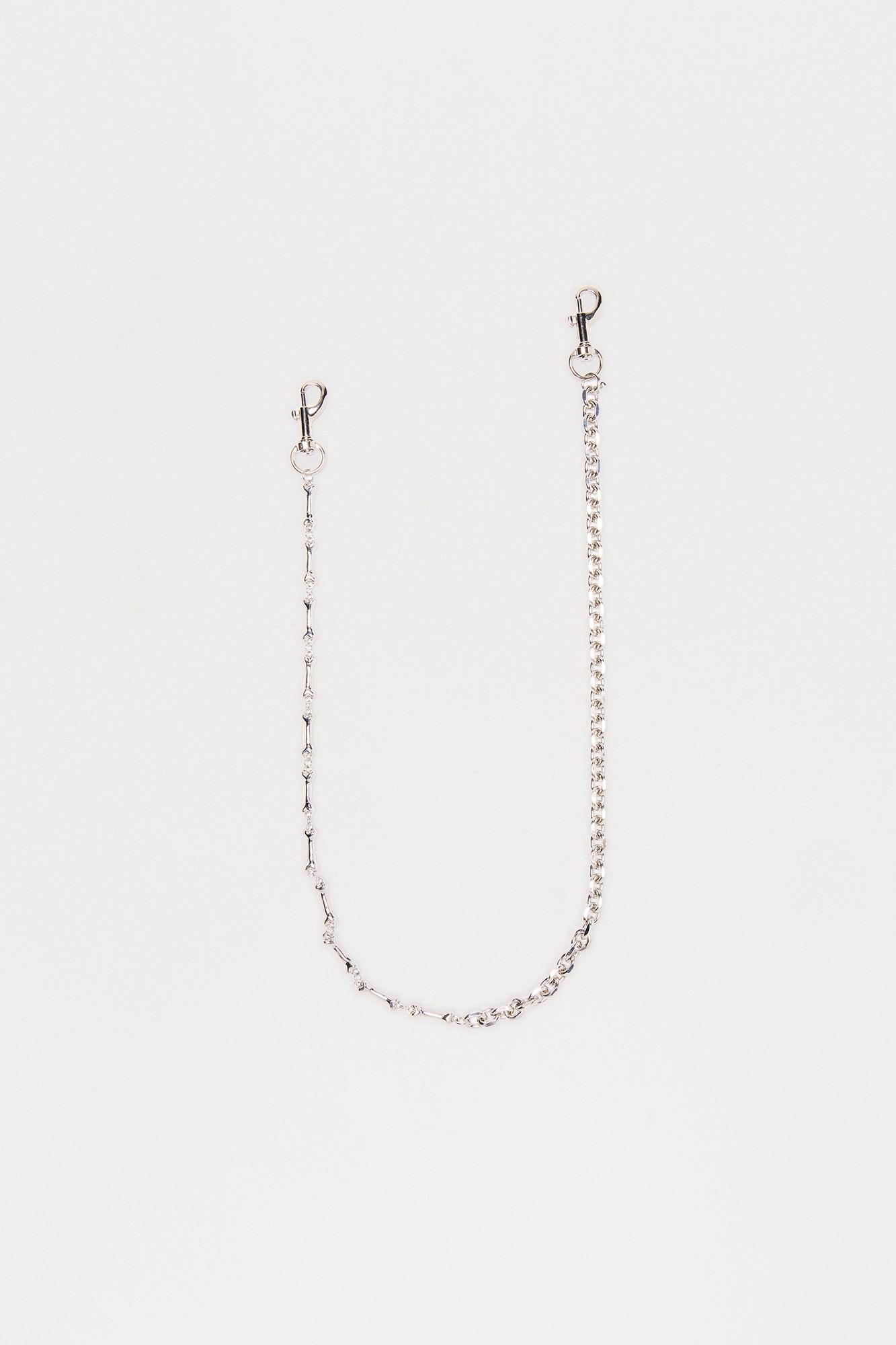 Obsidian Pants Chain - Silver Male Product Image