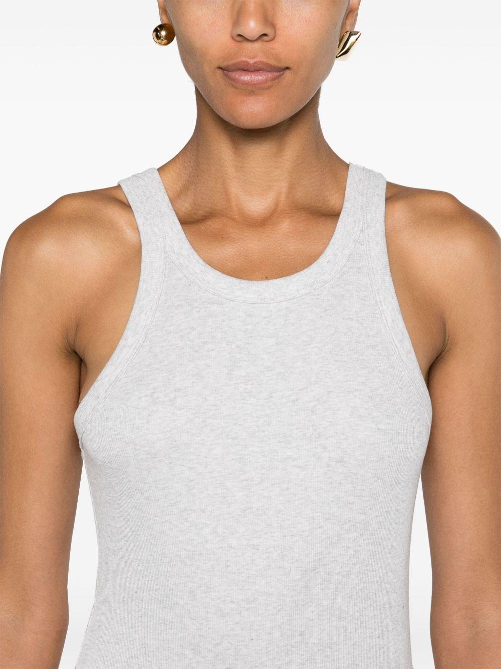 ribbed cotton tank top Product Image
