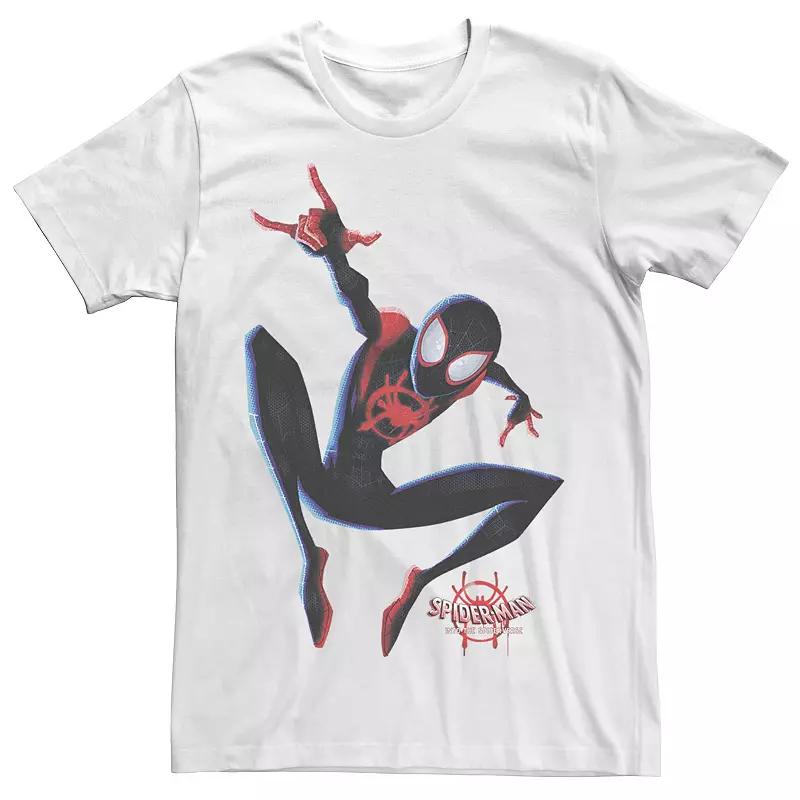 Men's Marvel Spider-Man Spiderverse Miles Morales Graphic Tee,  Product Image
