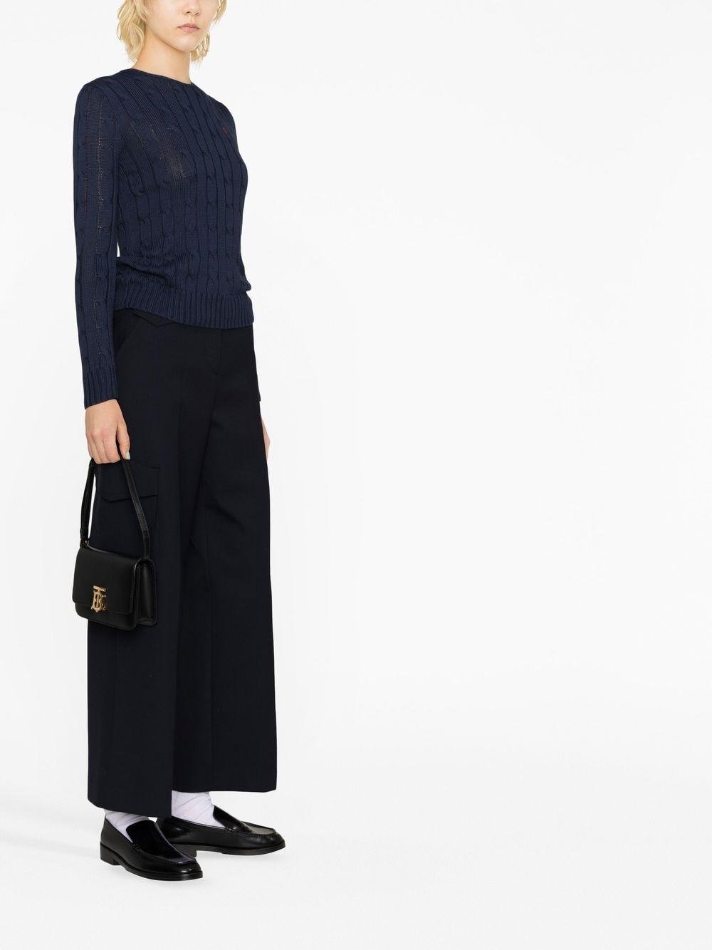 Polo Pony cable-knit jumper Product Image