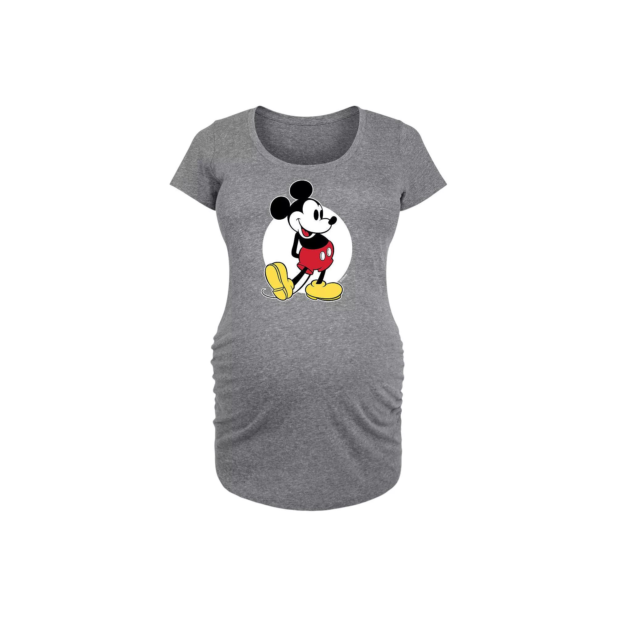 Disney's Mickey Mouse Maternity Classic Graphic Tee, Women's,  Product Image