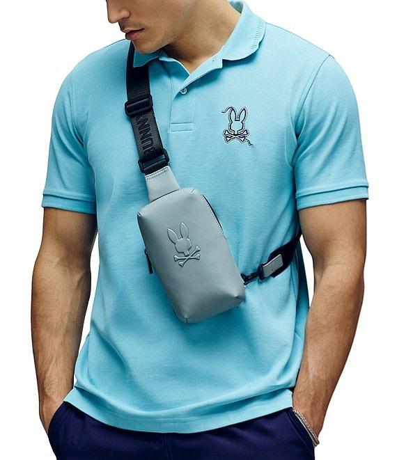 Psycho Bunny Cyrus Pique Short Sleeve Polo Shirt Product Image