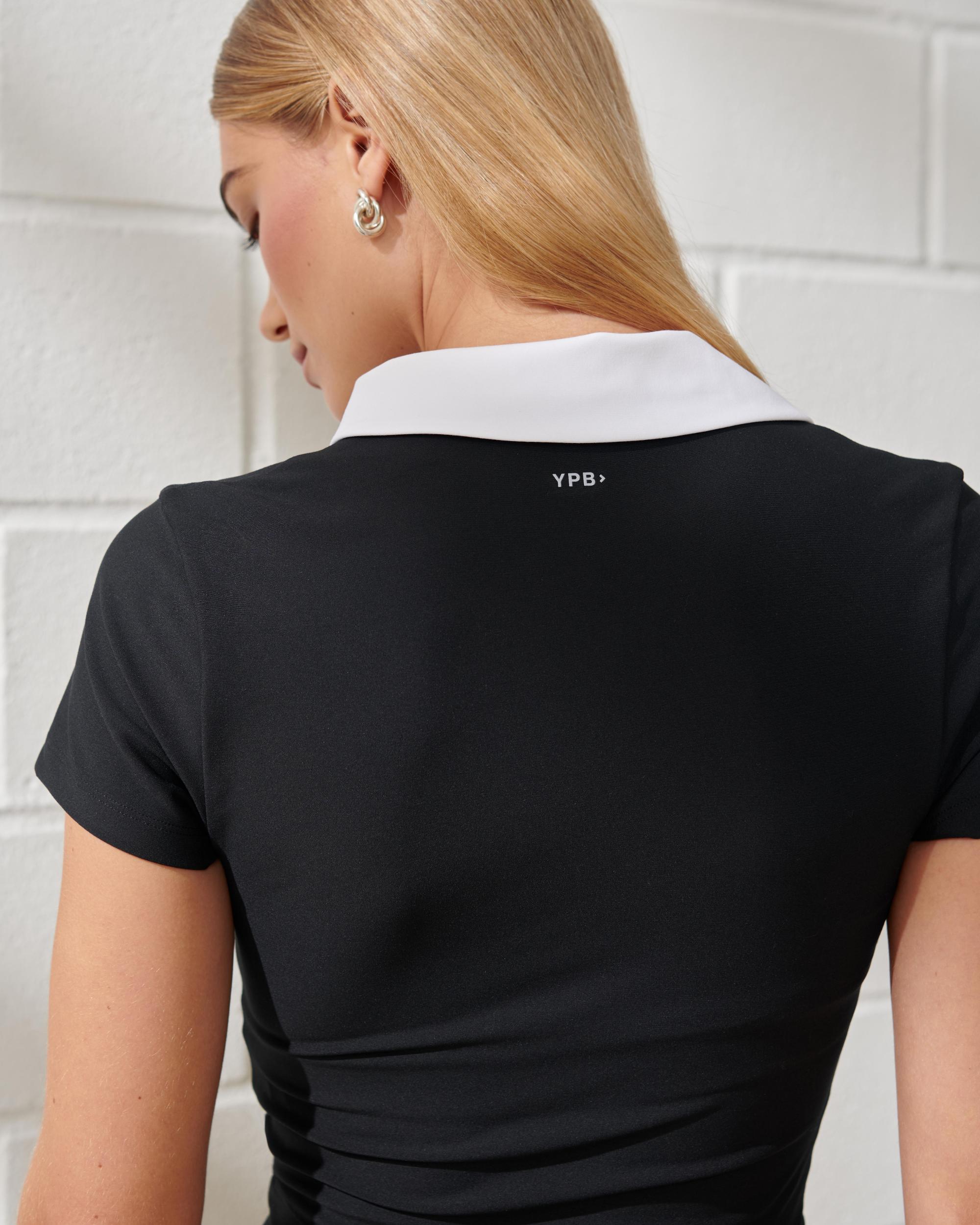 YPB sculptLUX Polo Tee Product Image