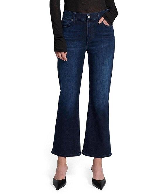 7 For All Mankind Daisy Ankle Boot Denim Jeans Product Image