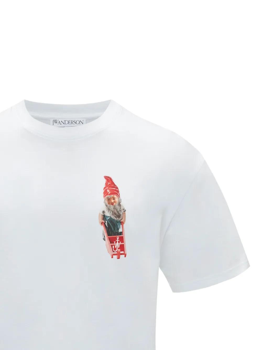 Gnome-print cotton T-shirt Product Image