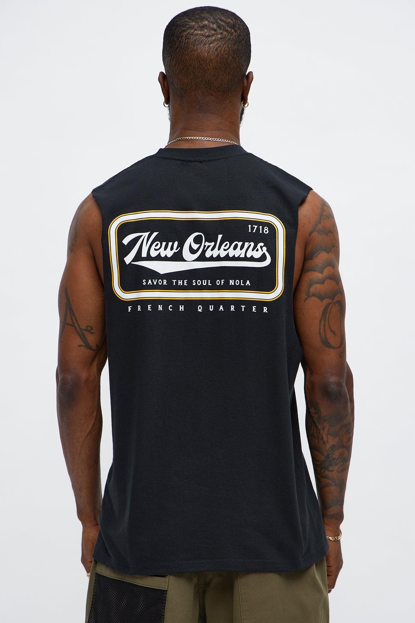 New Orleans Muscle Tee - Black Male Product Image