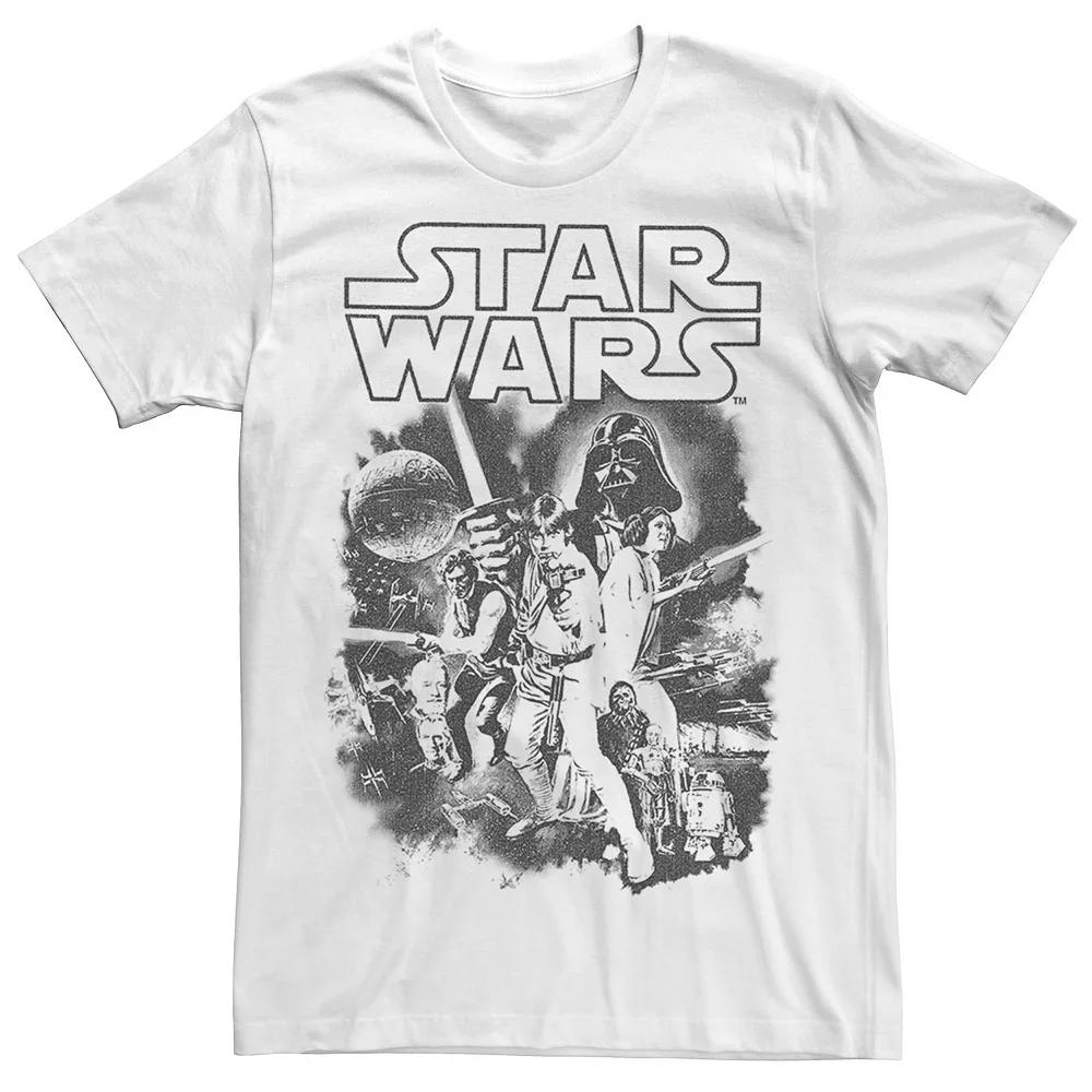 Men's Star Wars Classic Group Poster Tee,  Product Image