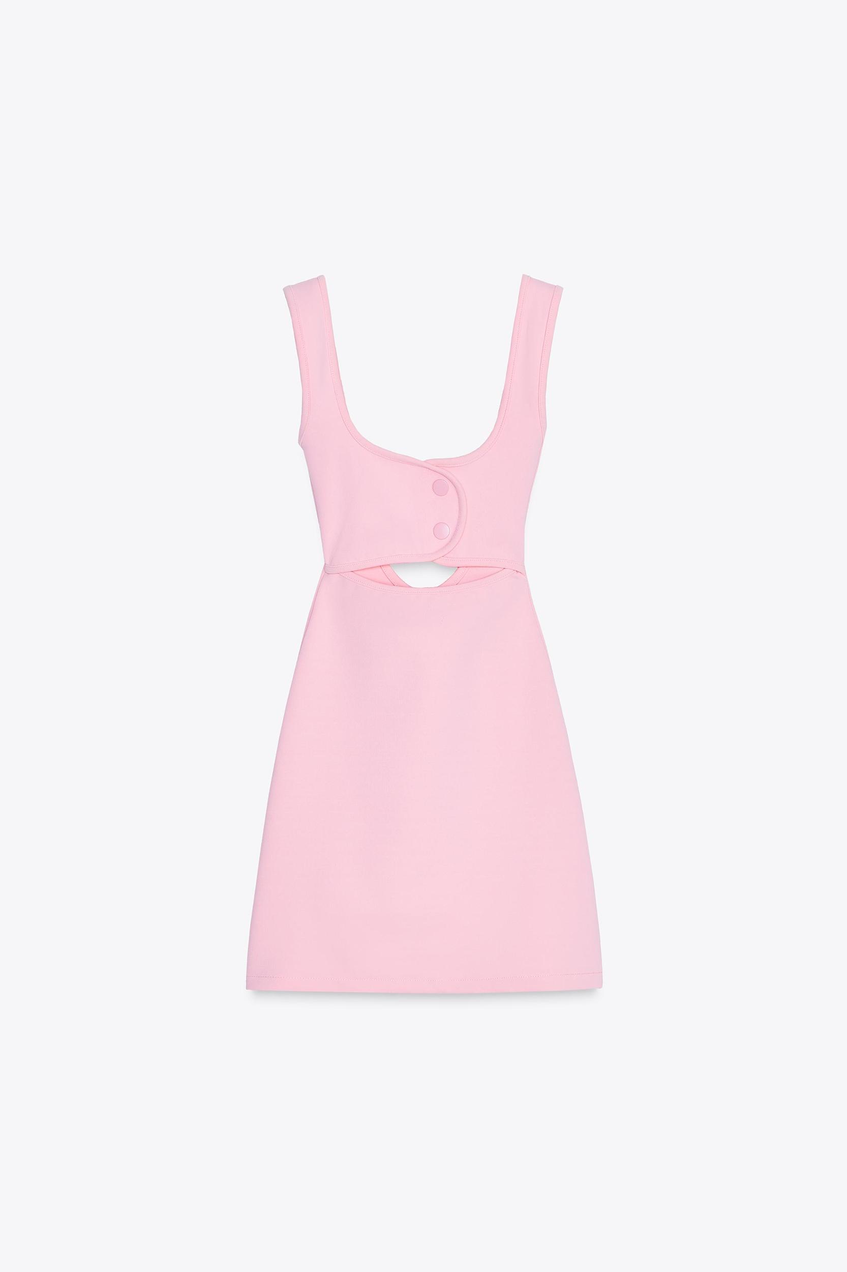 STRETCH CUT OUT DRESS Product Image